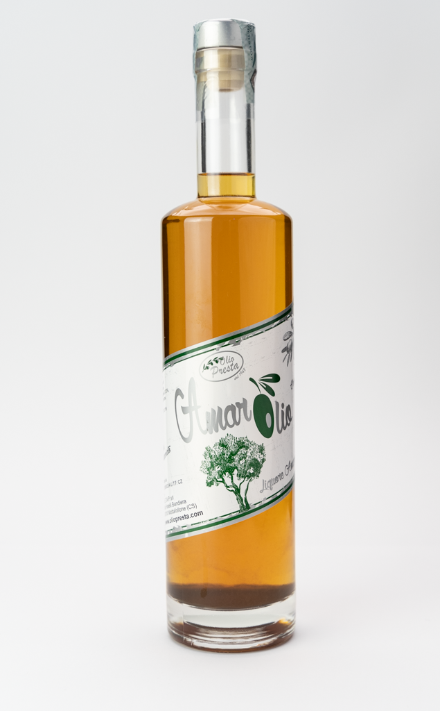 Amarolio - Liquore amaro alle foglie d'ulivo