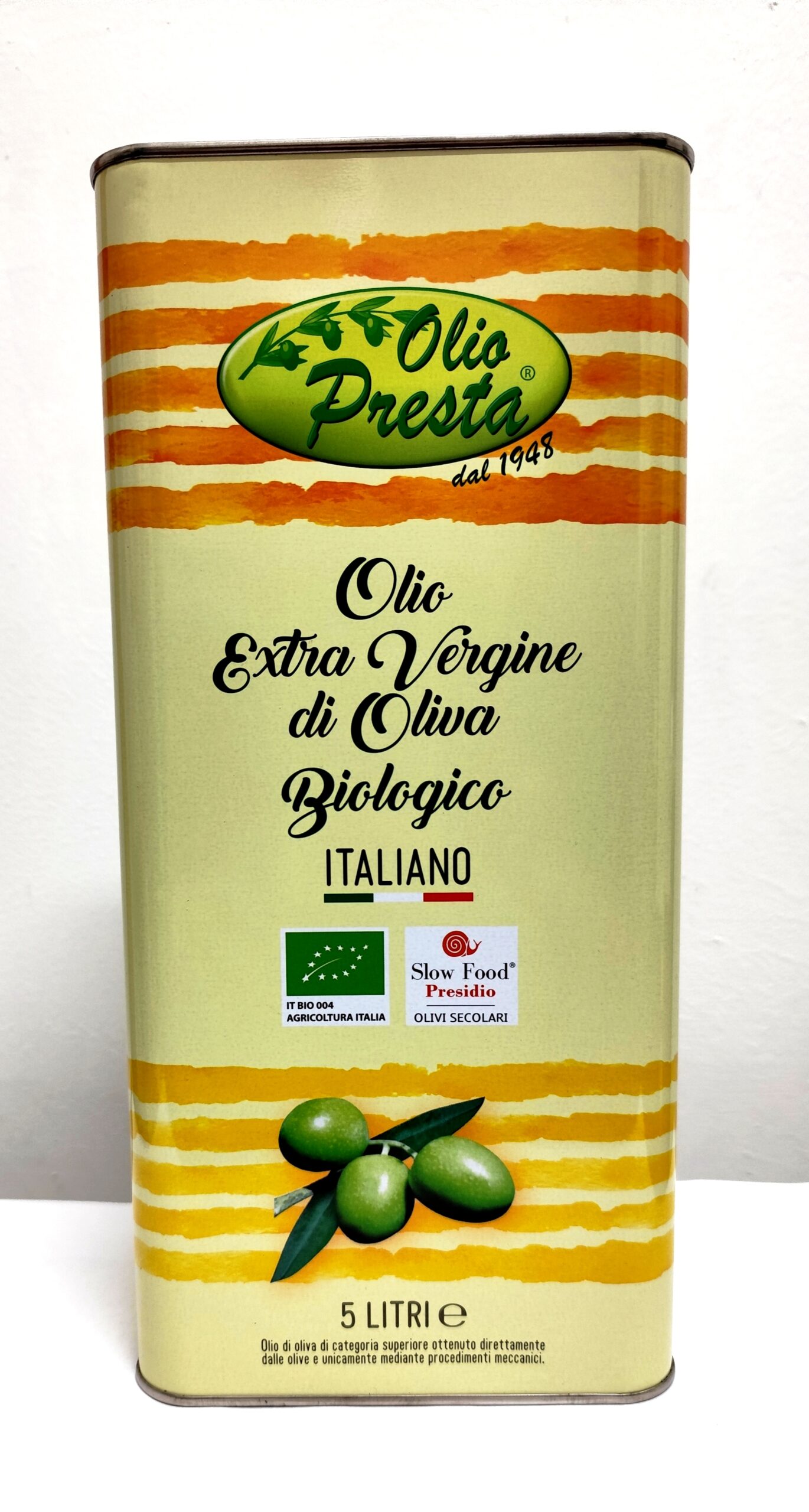 Foto Lattina da 5 litri Presidio Slow Food